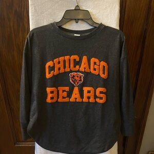 Chicago Bears Sweatshirt - Dark Gray and Orange